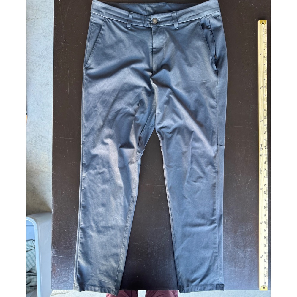 Lululemon Commission Pant Classic Warpstreme Grey 32 x 28.5